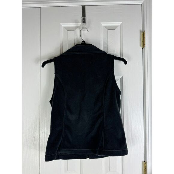 Columbia Womens Black Fleece Vest Size MP - Picture 4 of 4
